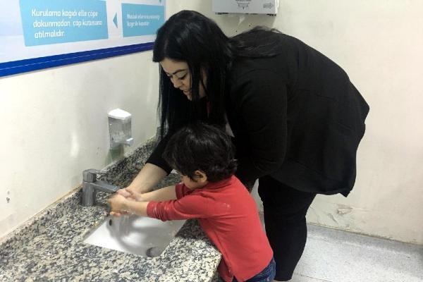 çocuklarda el yıkama